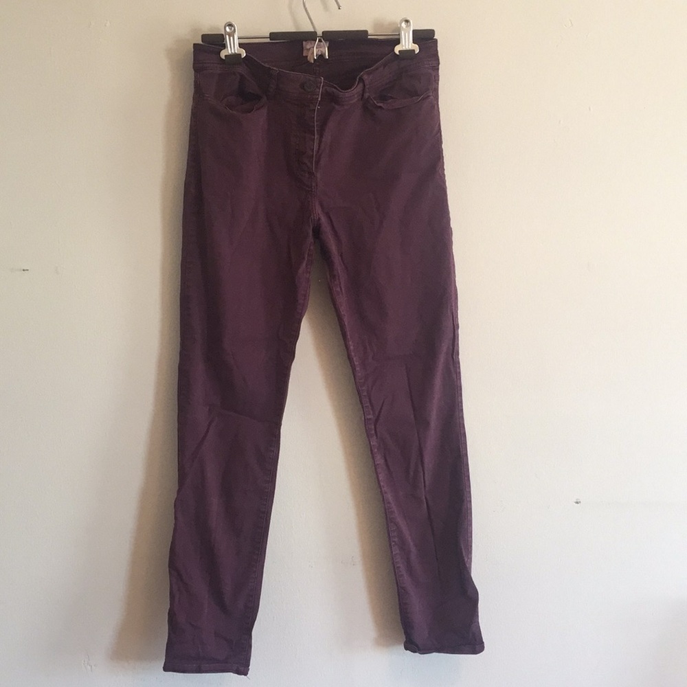 Plum jeans